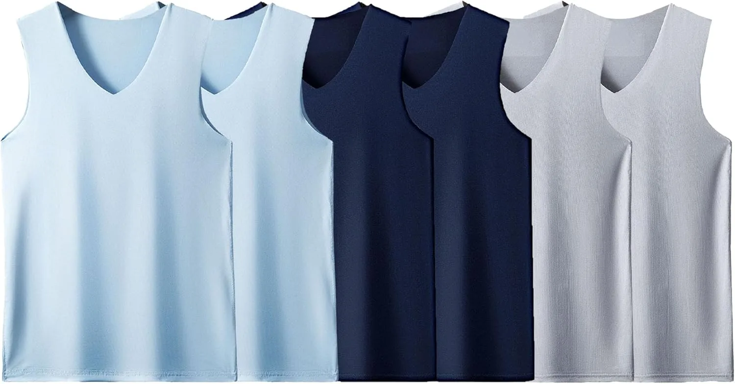 Мужская летняя бесшовная майка DGHM-JLMY для спортзала и отдыха, 6 шт
Мужская летняя бесшовная майка DGHM-JLMY для спортзала и отдыха, 6 шт