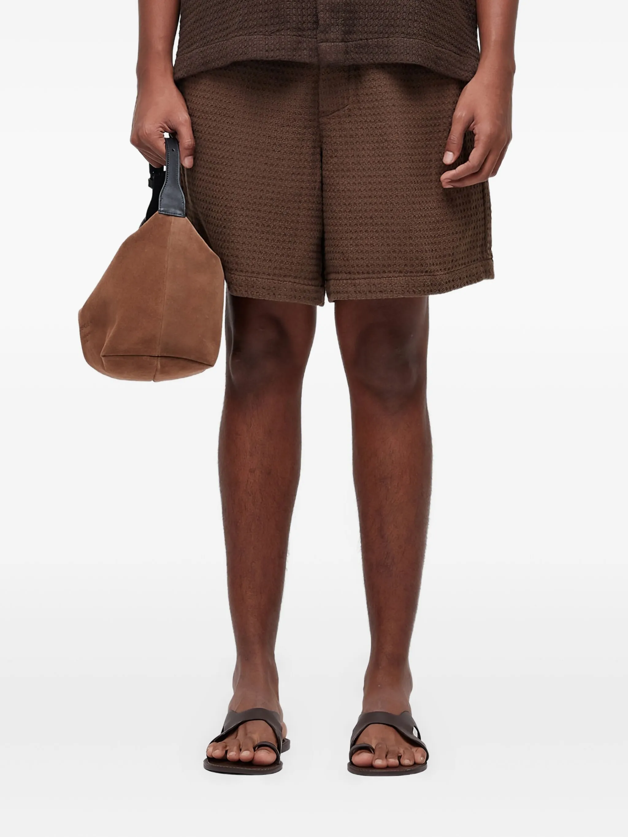 Фактурные шорты с кулиской Osklen, коричневый
Фактурные шорты с кулиской Osklen, коричневый