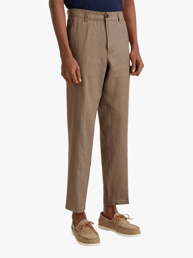 Прямые льняные чиносы Benetton, Taupe
Прямые льняные чиносы Benetton, Taupe