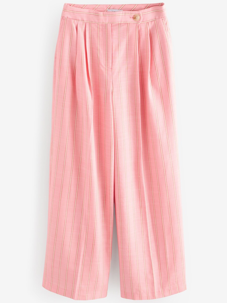 Свободные брюки со складками спереди Next, темно-розовый
Свободные брюки со складками спереди Next, темно-розовый