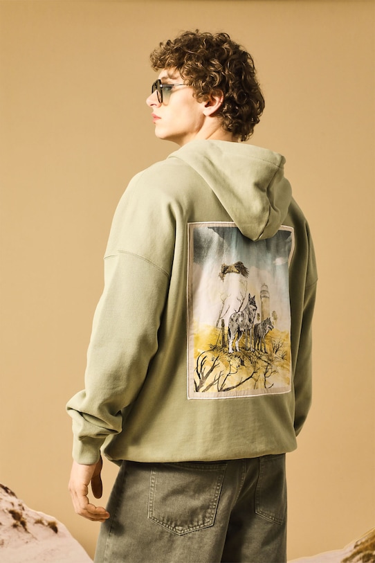 Хлопковая толстовка Medicine, зеленый
Хлопковая толстовка Medicine, зеленый