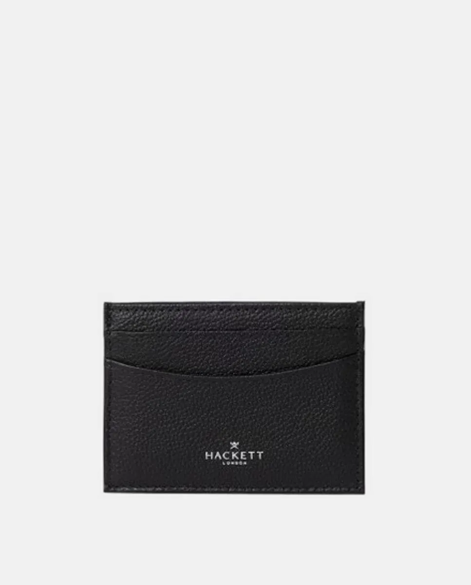Мужской кардхолдер с логотипом Hackett, черный
Мужской кардхолдер с логотипом Hackett, черный
