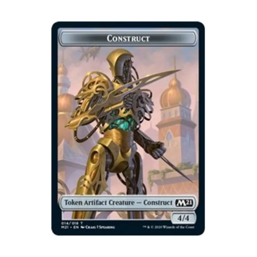CCG Жетон строительства (T), MTG - Core Set 2021
CCG Жетон строительства (T), MTG - Core Set 2021