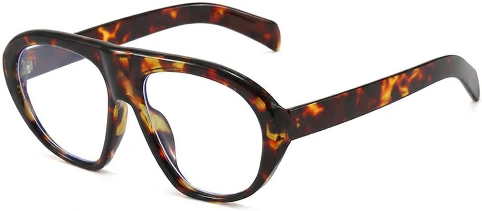 Модные солнцезащитные очки Melrose Fashion Oversized Pilot для женщин, стильные массивные очки для мужчин в стиле панк с градиентным переходом цвета и защитой от УФ-излучения UV400, Leopard/Clear
Модные солнцезащитные очки Melrose Fashion Oversized Pilot для женщин, стильные массивные очки для мужчин в стиле панк с градиентным переходом цвета и защитой от УФ-излучения UV400, Leopard/Clear