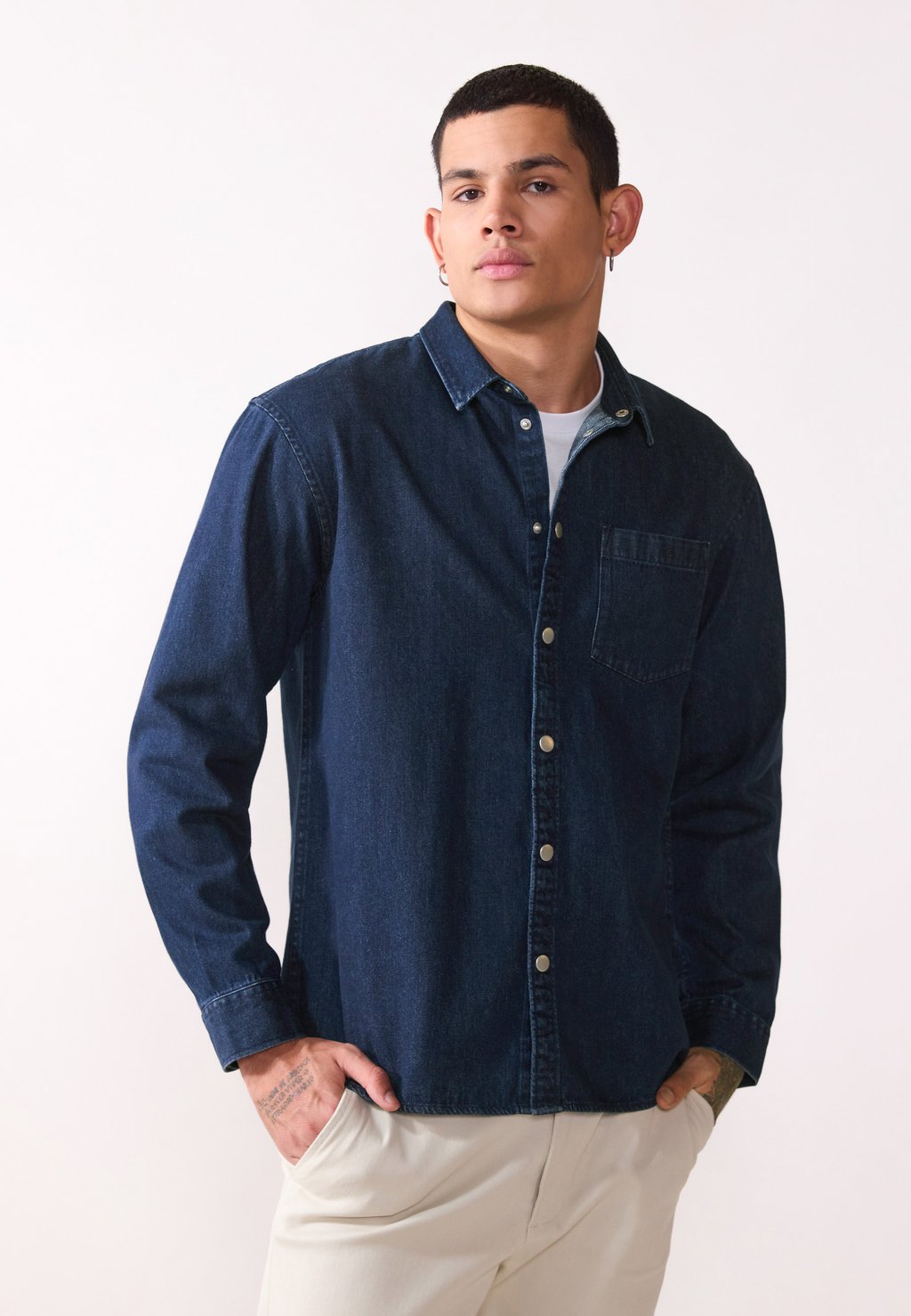 Рубашка Pier One, темно-синий
Рубашка Pier One, темно-синий