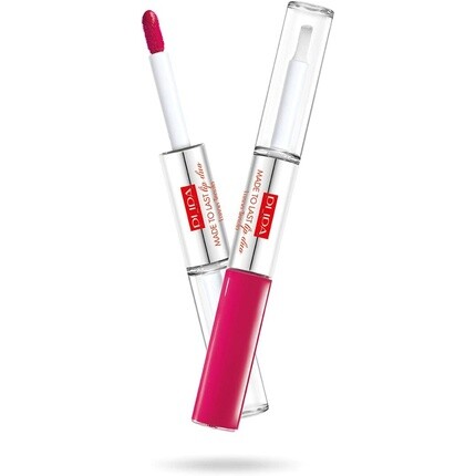 Milano Made To Last Lip Duo 004 Geranium Fuchsia для женщин Губная помада 0,13 унции, Pupa
Milano Made To Last Lip Duo 004 Geranium Fuchsia для женщин Губная помада 0,13 унции, Pupa