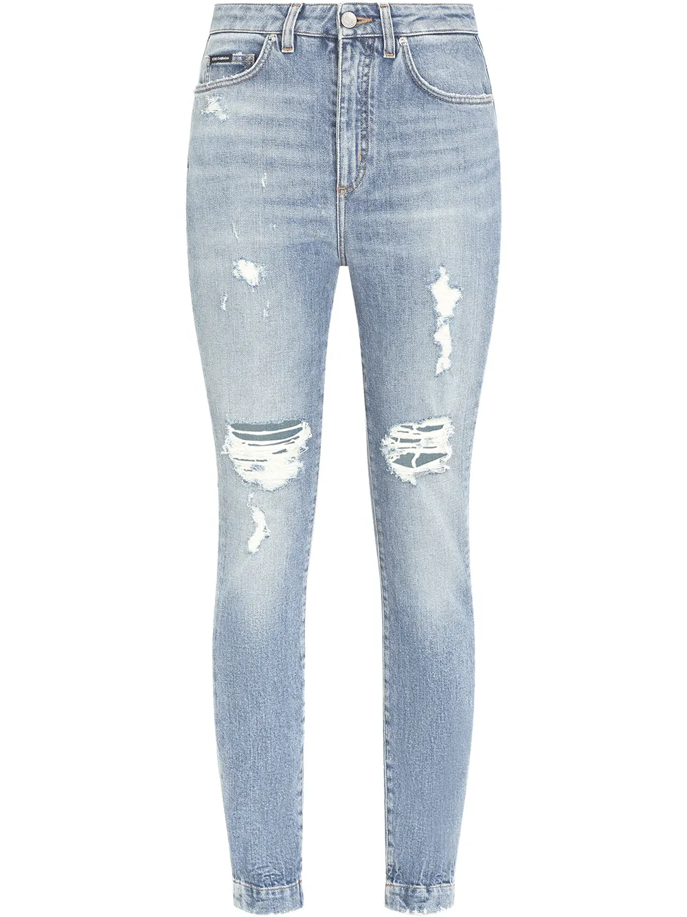 Джинсы скинни Audrey с эффектом потертости DOLCE & GABBANA, синий
Джинсы скинни Audrey с эффектом потертости DOLCE & GABBANA, синий