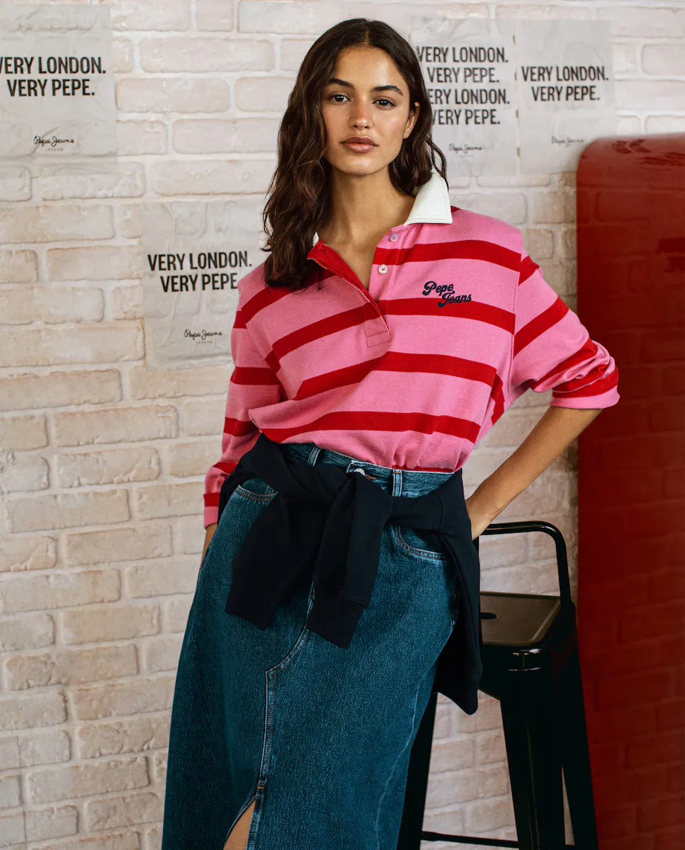 Длинная джинсовая юбка с разрезом спереди Pepe Jeans, синий
Длинная джинсовая юбка с разрезом спереди Pepe Jeans, синий