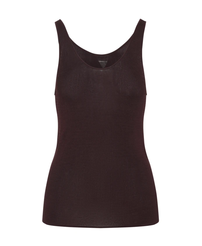 Вязаная майка Rivo The Frankie Shop, коричневый
Вязаная майка Rivo The Frankie Shop, коричневый