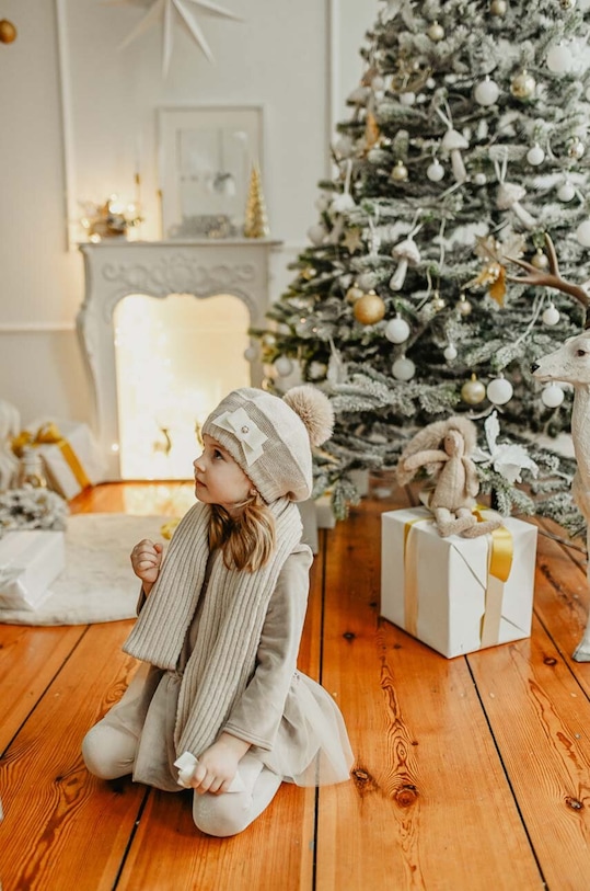 Детский шарф с добавлением шерсти CIPRIAN Jamiks, бежевый
Детский шарф с добавлением шерсти CIPRIAN Jamiks, бежевый