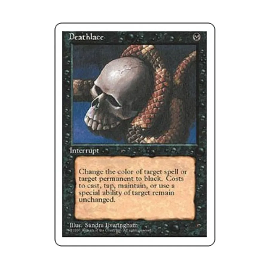 CCG Смертельное кружево (клавиша R), MTG - 4th Edition
CCG Смертельное кружево (клавиша R), MTG - 4th Edition