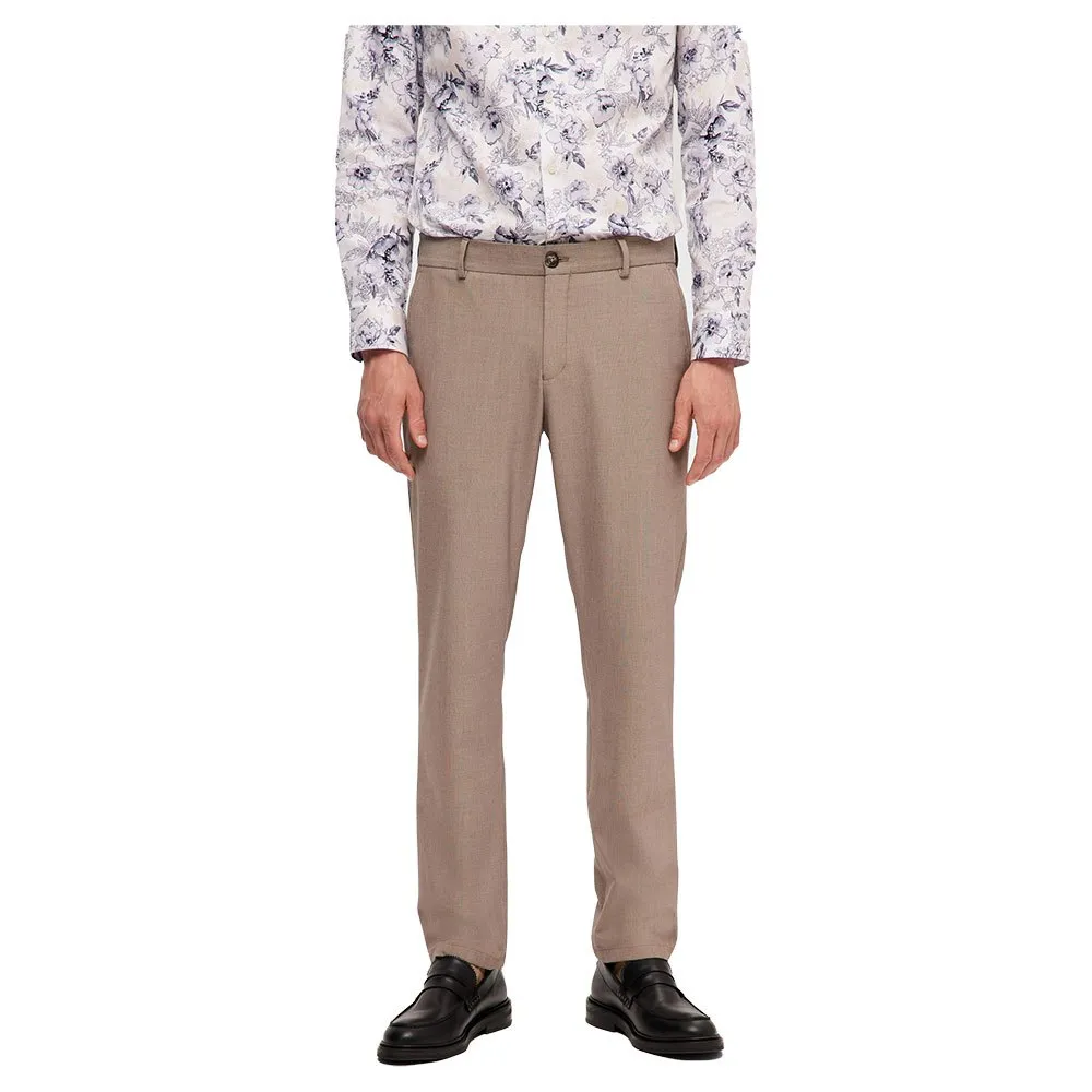 Брюки Selected Slim-Robert, бежевый 
Брюки Selected Slim-Robert, бежевый