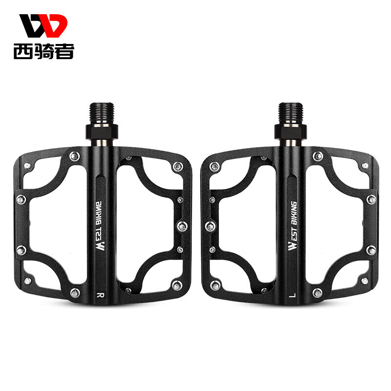West Rider West Rider Велосипедная педаль с тремя пелинами Подшипник из алюминиевого сплава Водонепроницаемая противоскользящая педаль Черная WestBiking
West Rider West Rider Велосипедная педаль с тремя пелинами Подшипник из алюминиевого сплава Водонепроницаемая противоскользящая педаль Черная WestBiking