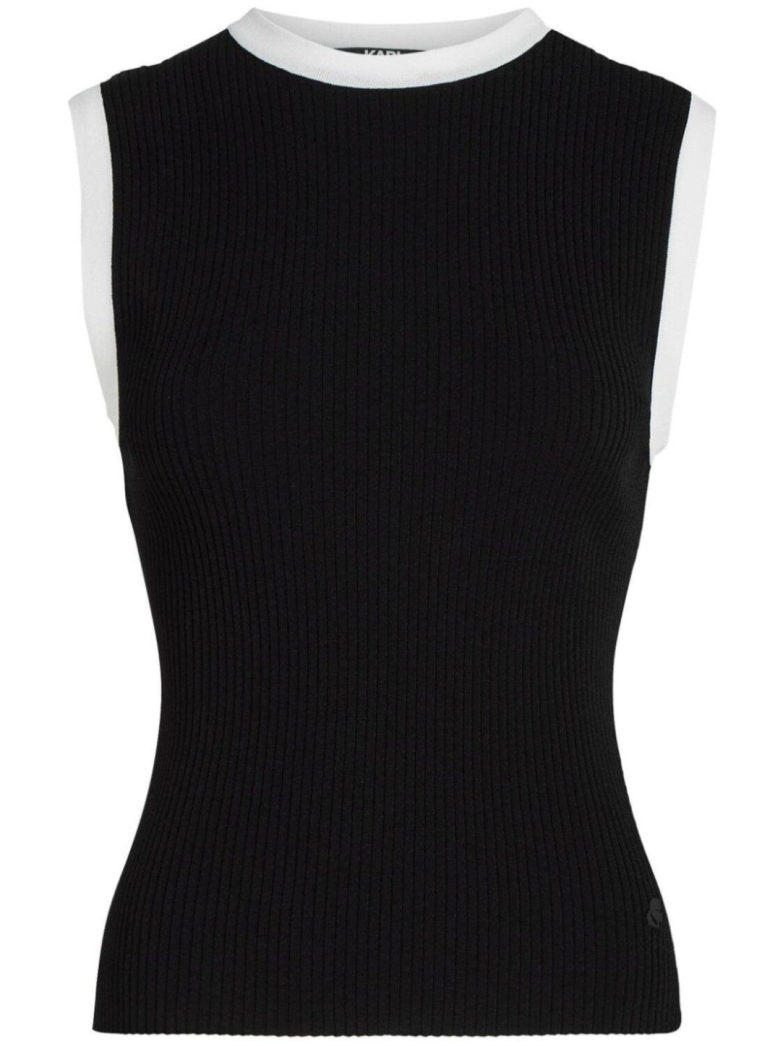 Karl Lagerfeld топ в рубчик, черный
Karl Lagerfeld топ в рубчик, черный