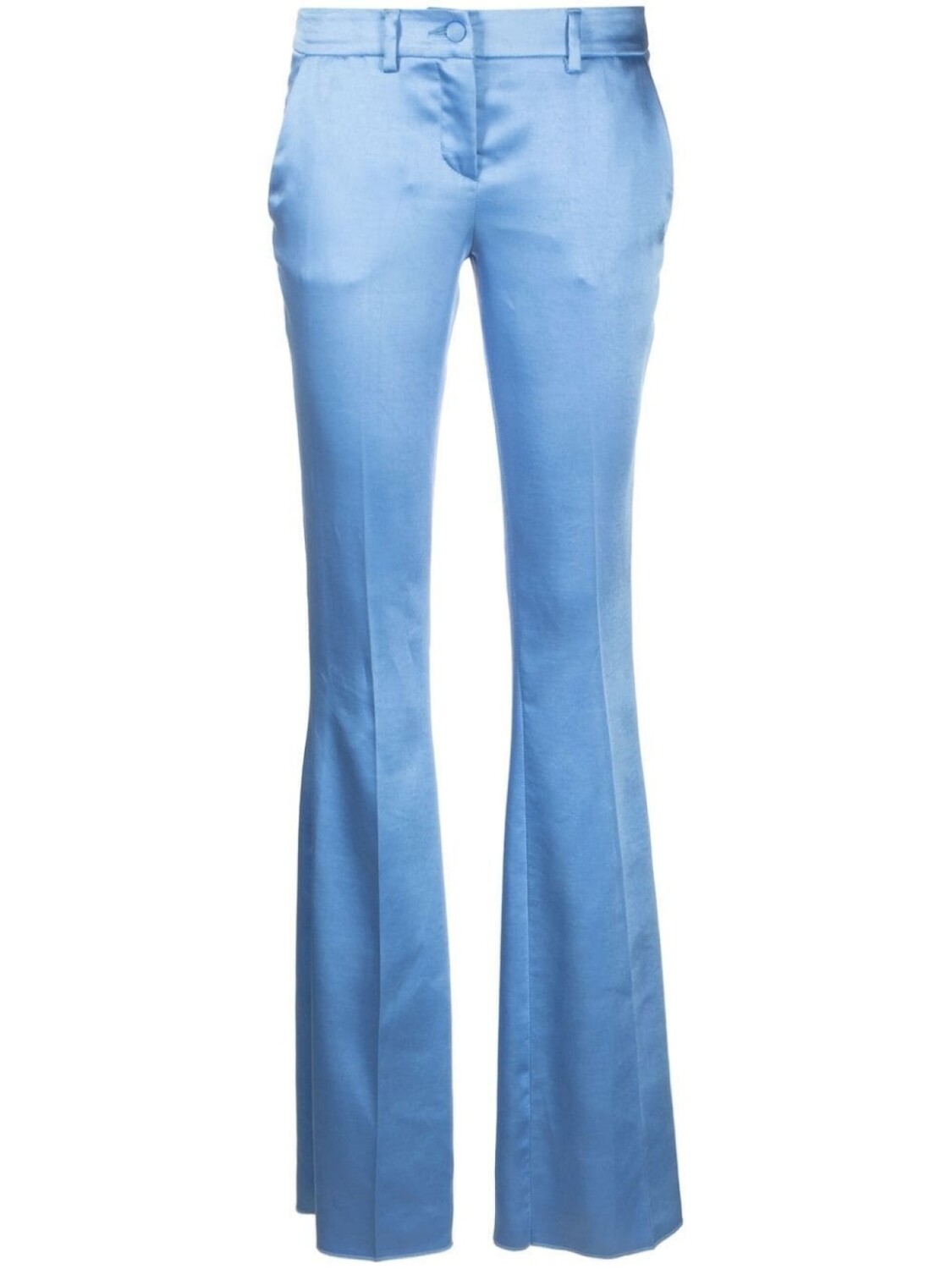 Philipp Plein расклешенные атласные брюки, синий
Philipp Plein расклешенные атласные брюки, синий