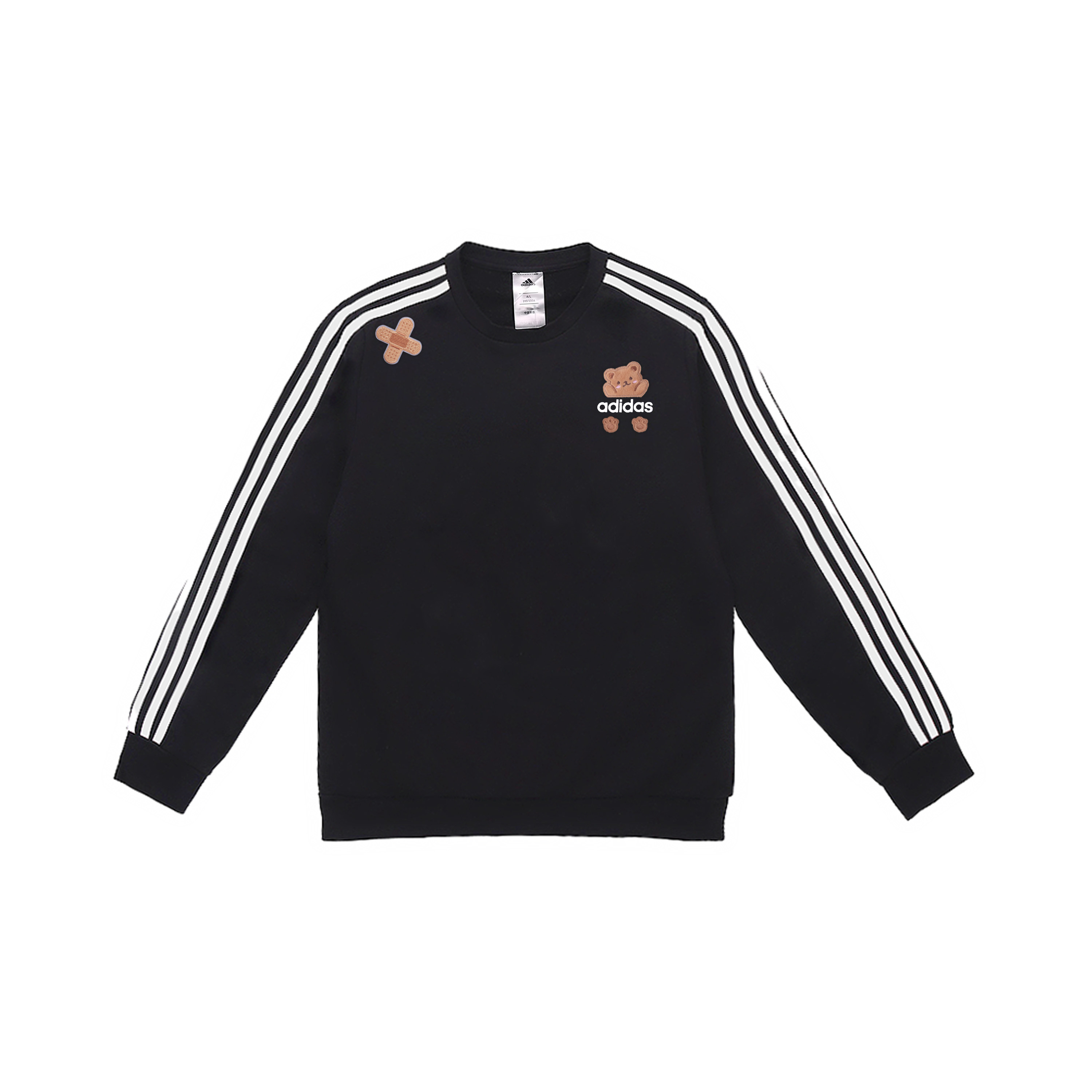 Свитшот мужской с 3 полосками Adidas, черный
Свитшот мужской с 3 полосками Adidas, черный