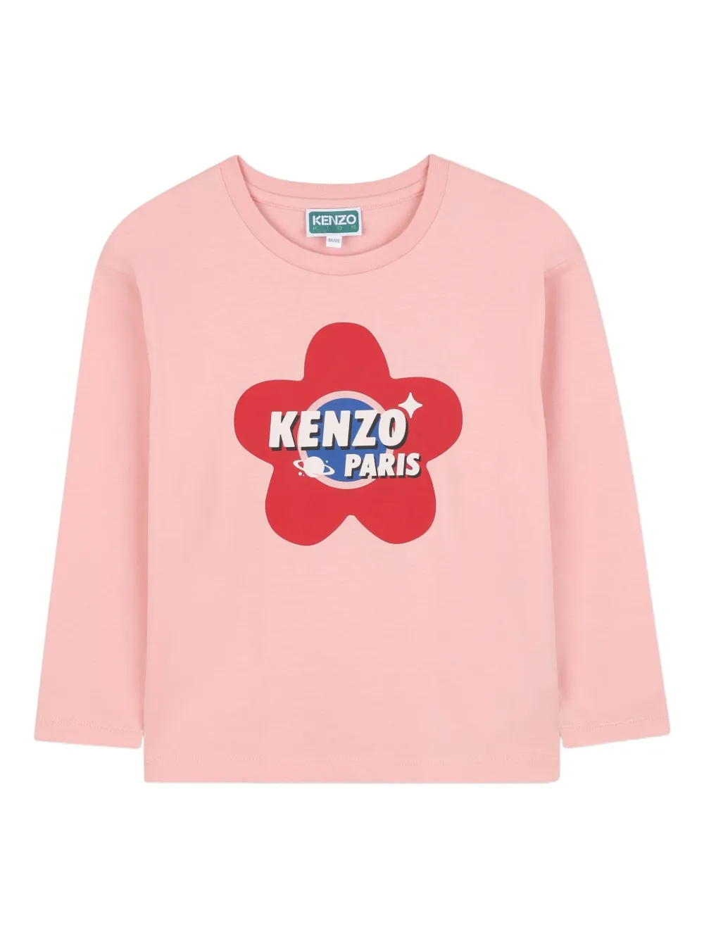 Лонгслив с логотипом Kenzo Kids, розовый
Лонгслив с логотипом Kenzo Kids, розовый