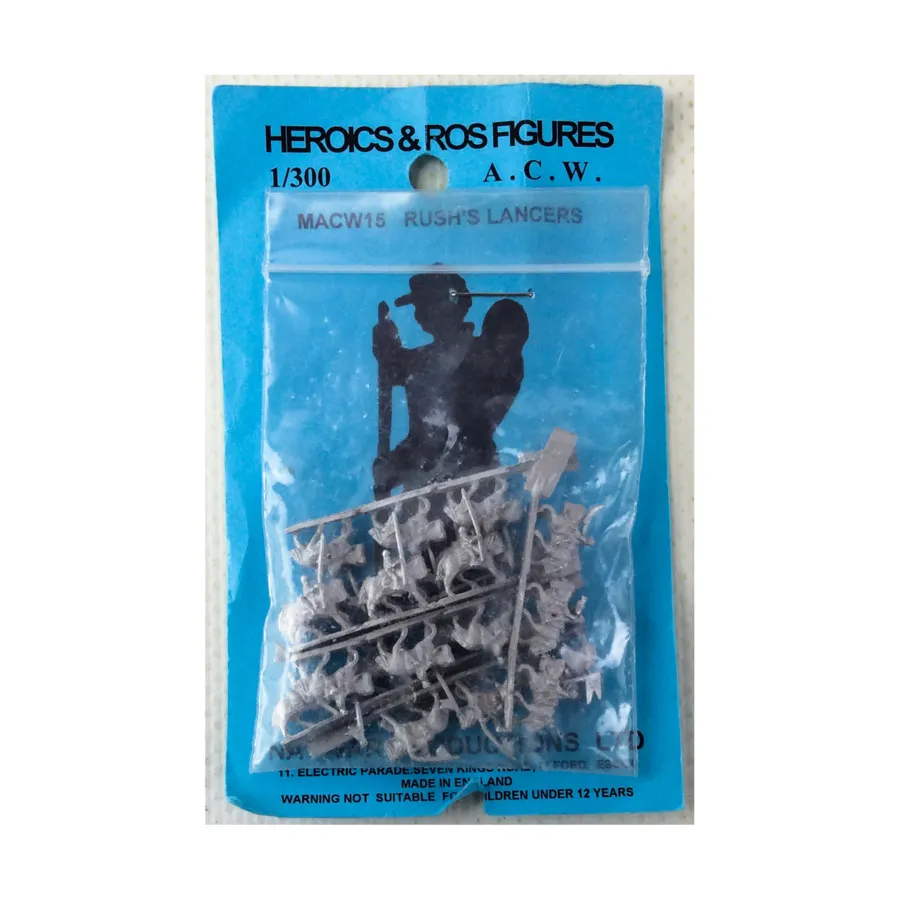 Уланы Раша, American Civil War Miniatures (1:300) (Heroics & Ros)
Уланы Раша, American Civil War Miniatures (1:300) (Heroics & Ros)