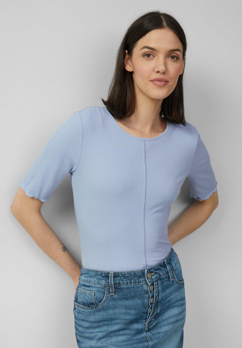 Базовая футболка s.Oliver, светло-голубой
Базовая футболка s.Oliver, светло-голубой