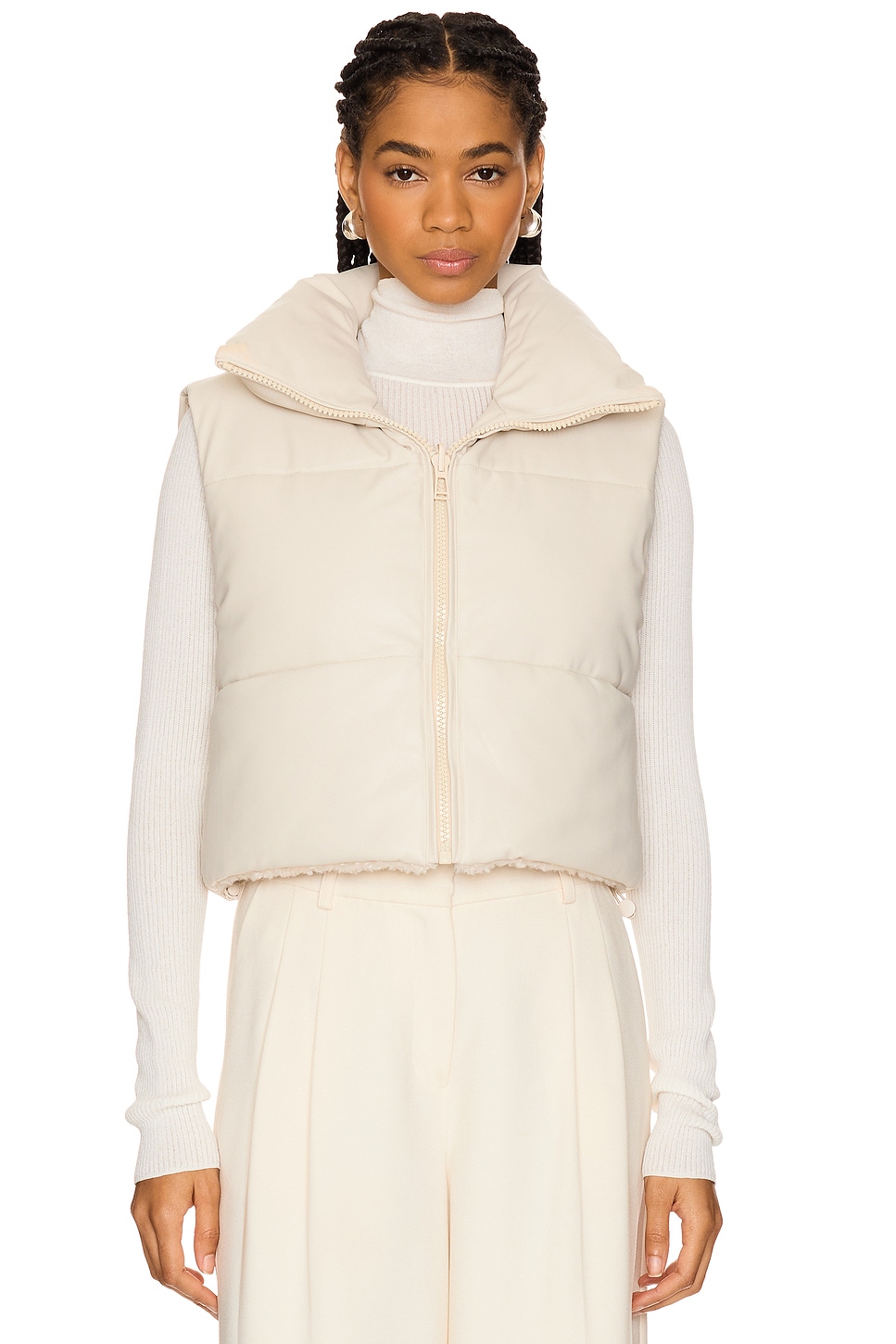 Жилет из искусственного меха melicia Lamarque, экрю
Жилет из искусственного меха melicia Lamarque, экрю