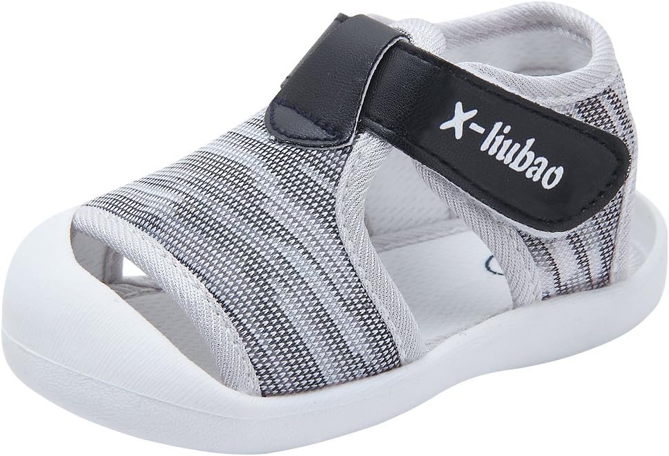 Детские летние сандалии с дышащей сеткой, резиновой подошвой и противоскользящей поверхностью для мальчиков и девочек, 9-30 месяцев Kuner, серый
Детские летние сандалии с дышащей сеткой, резиновой подошвой и противоскользящей поверхностью для мальчиков и девочек, 9-30 месяцев Kuner, серый