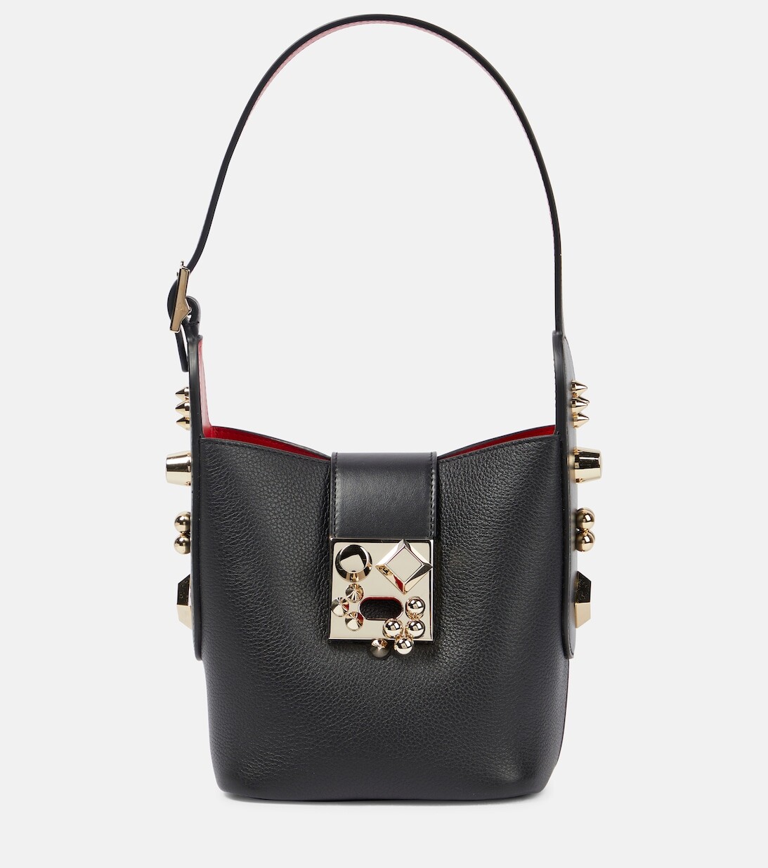 Сумка-ведро Carasky Mini из кожи Christian Louboutin, черный
Сумка-ведро Carasky Mini из кожи Christian Louboutin, черный