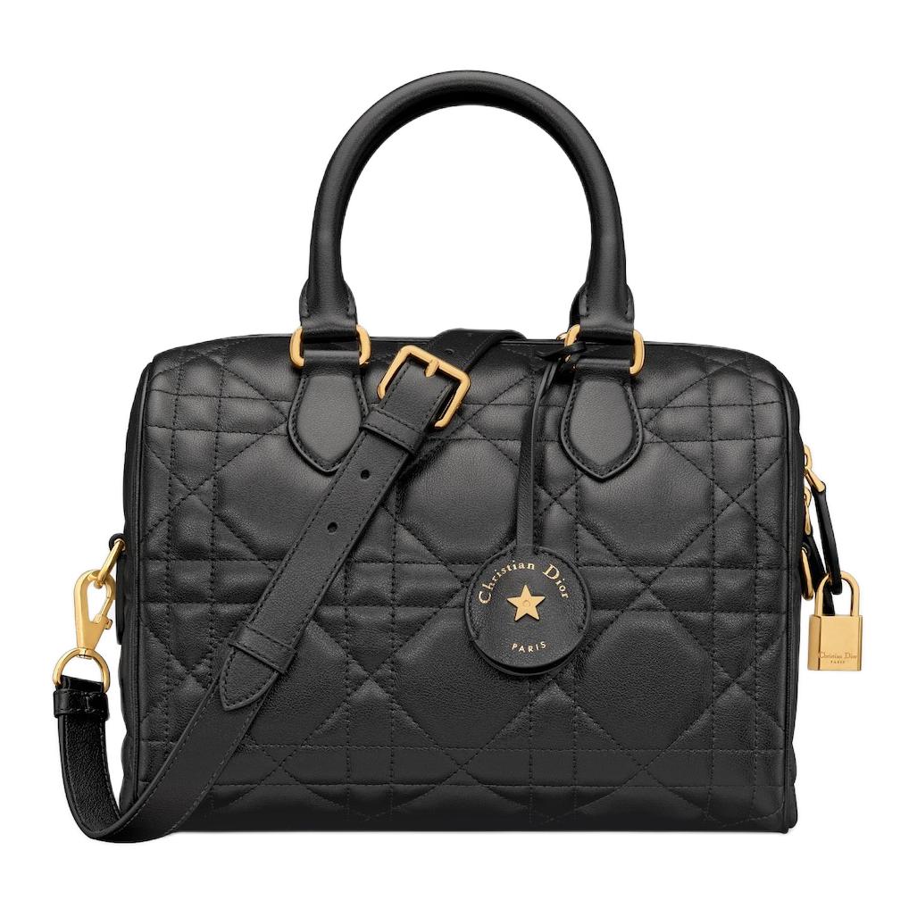 DIOR Сумка бостон из телячьей кожи макроканнаж
DIOR Сумка бостон из телячьей кожи макроканнаж