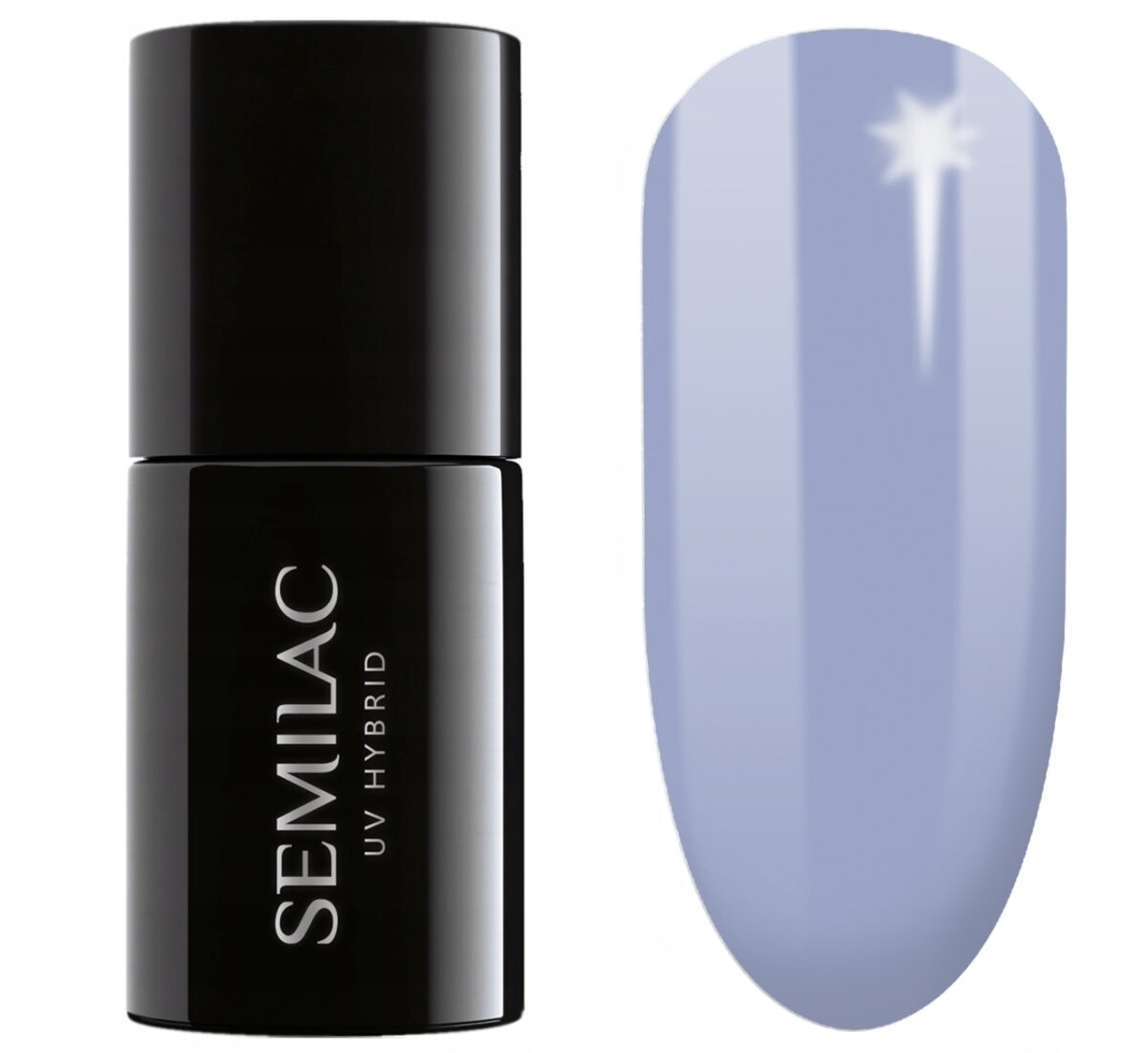 Semilac, Лак гибридный голубой, №603 Summer Sky, 7 мл 
Semilac, Лак гибридный голубой, №603 Summer Sky, 7 мл