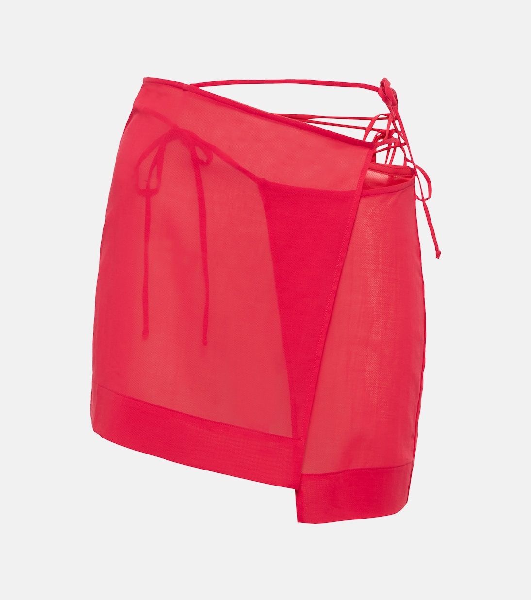 Асимметричная мини-юбка с запахом Nensi Dojaka, розовый
Асимметричная мини-юбка с запахом Nensi Dojaka, розовый