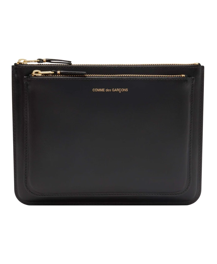 Черная кожаная сумка на молнии Comme Des Garã§Ons, черный
Черная кожаная сумка на молнии Comme Des Garã§Ons, черный