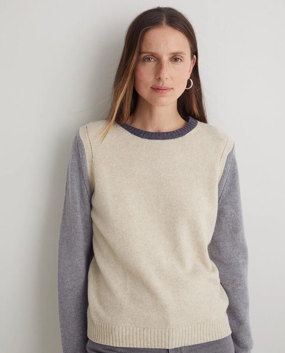 Женский свитер с длинными рукавами и круглым вырезом Yerse, мультиколор
Женский свитер с длинными рукавами и круглым вырезом Yerse, мультиколор