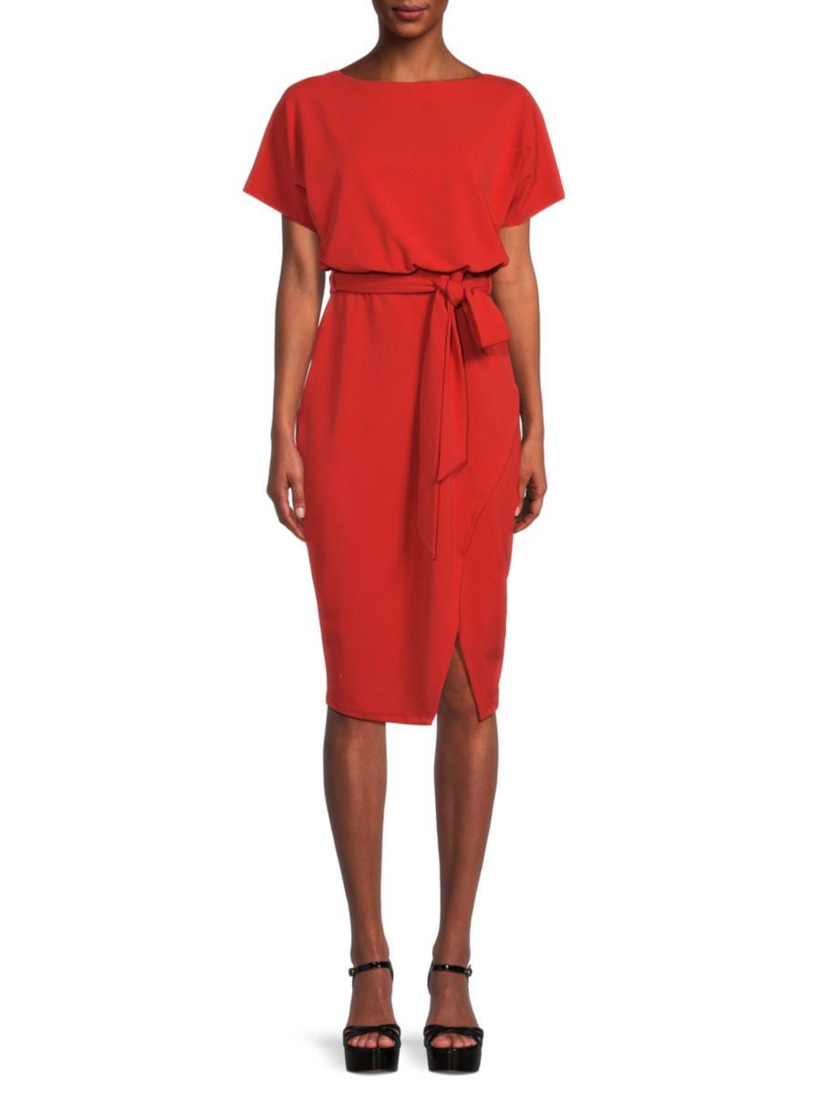 Платье длиной до колена с рукавами летучая мышь Kensie, цвет Burnt Orange
Платье длиной до колена с рукавами летучая мышь Kensie, цвет Burnt Orange