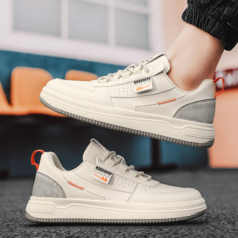 Кеды мужские, обувь для скейтбординга низкая серый/оранжевый Warrior
Кеды мужские, обувь для скейтбординга низкая серый/оранжевый Warrior