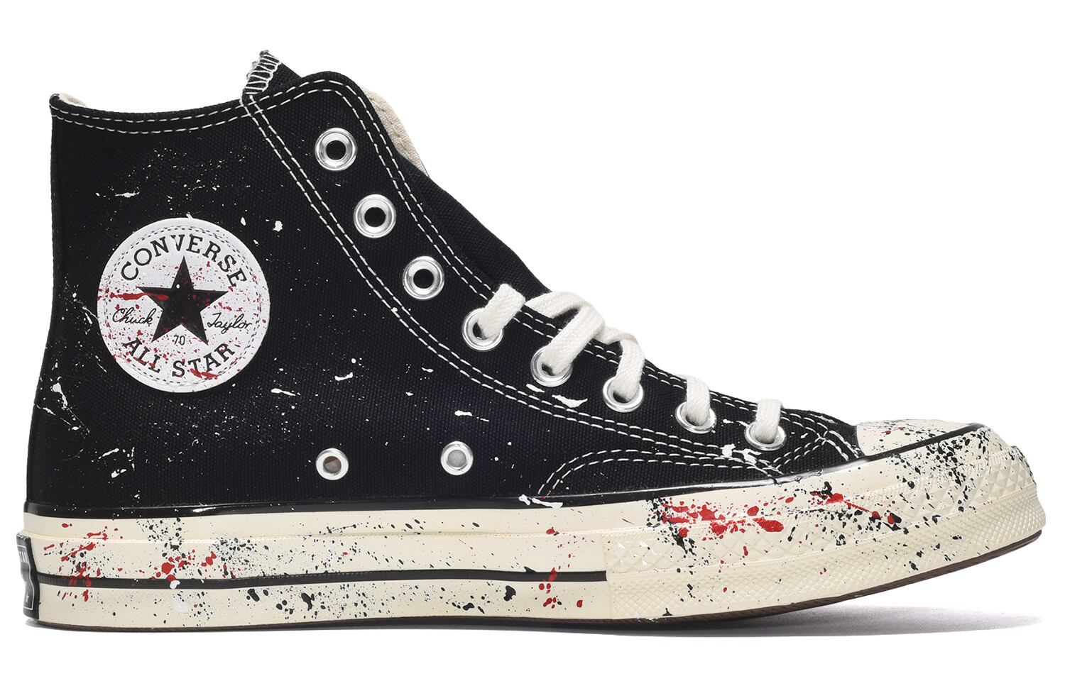Кеды Converse 1970s Canvas Shoes Unisex High-Top Black White, черного/белого цвета. Converse
Кеды Converse 1970s Canvas Shoes Unisex High-Top Black White, черного/белого цвета. Converse
