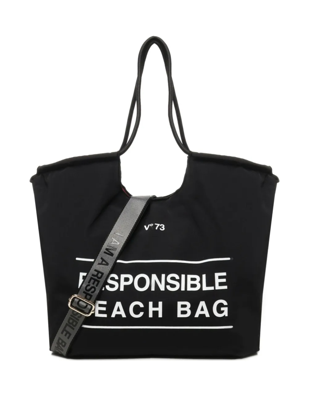 Пляжная сумка с логотипом V°73, черный
Пляжная сумка с логотипом V°73, черный