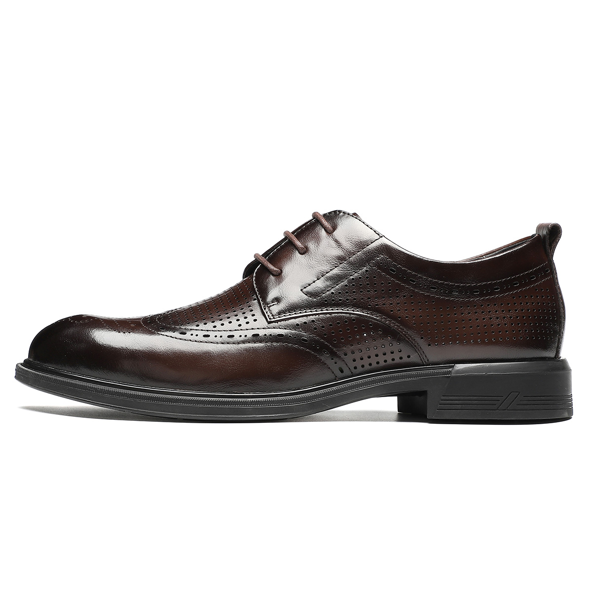 ST&SAT Мужские туфли для костюма низкие коричневые/черные с коричневым ажурным узором, цвет Brown Cut-Out
ST&SAT Мужские туфли для костюма низкие коричневые/черные с коричневым ажурным узором, цвет Brown Cut-Out