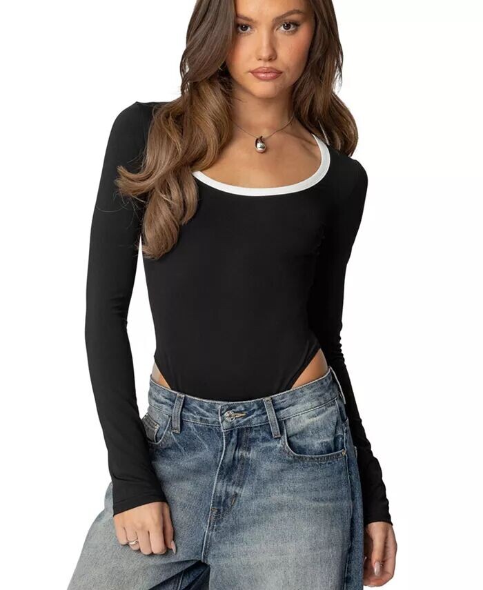 Женский топ Edikted, черный
Женский топ Edikted, черный