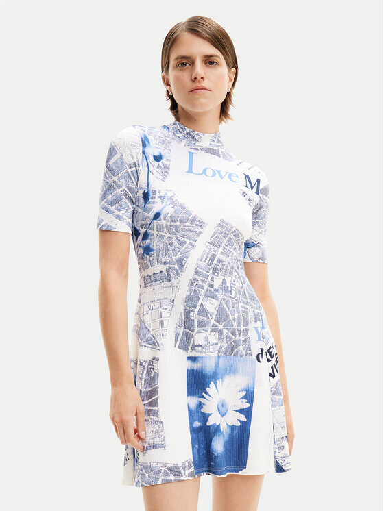 Платье стандартного кроя Desigual, синий
Платье стандартного кроя Desigual, синий