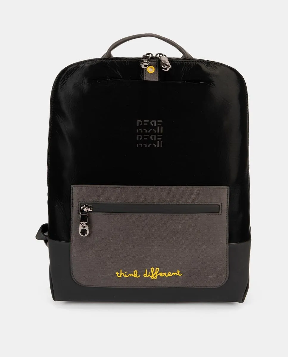 Нейлоновый рюкзак Pepe Moll, черный
Нейлоновый рюкзак Pepe Moll, черный