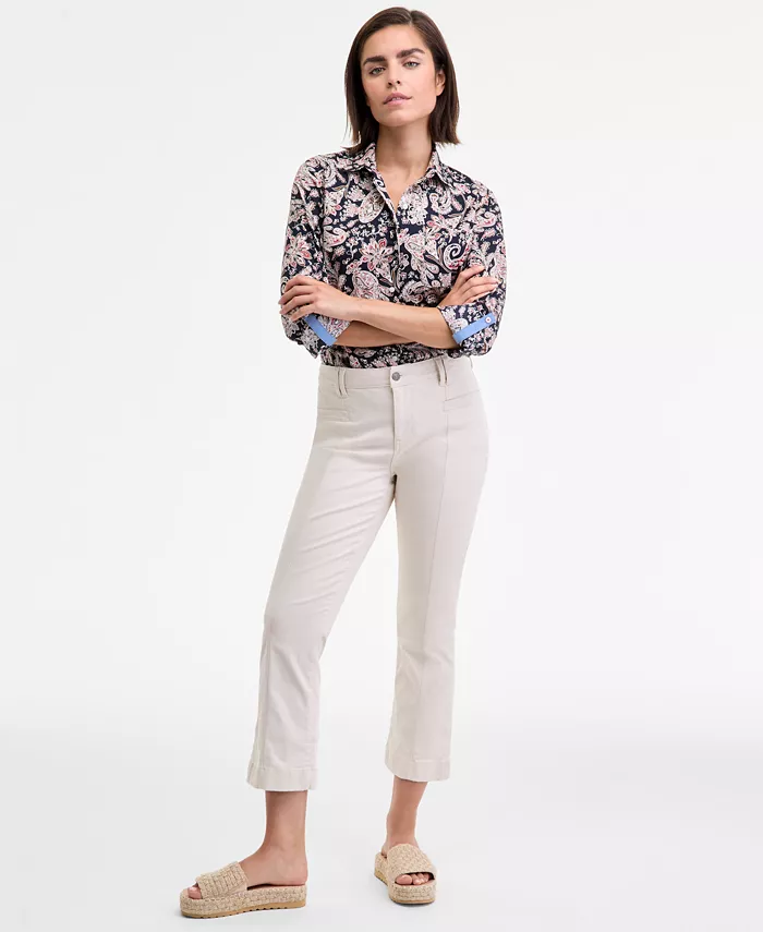 Женские эластичные брюки-бойфренды Demi Bootcut Nautica Jeans, белый
Женские эластичные брюки-бойфренды Demi Bootcut Nautica Jeans, белый