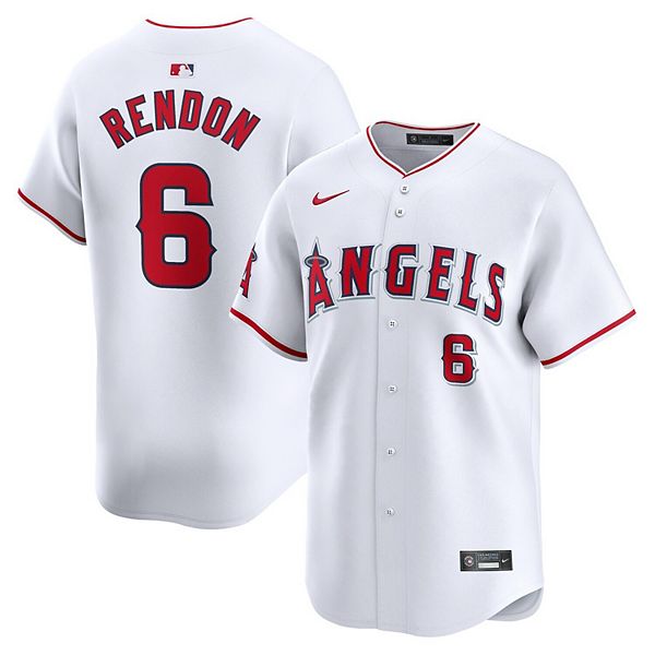 Мужская белая домашняя футболка Los Angeles Angels игрока Anthony Rendon Nike
Мужская белая домашняя футболка Los Angeles Angels игрока Anthony Rendon Nike