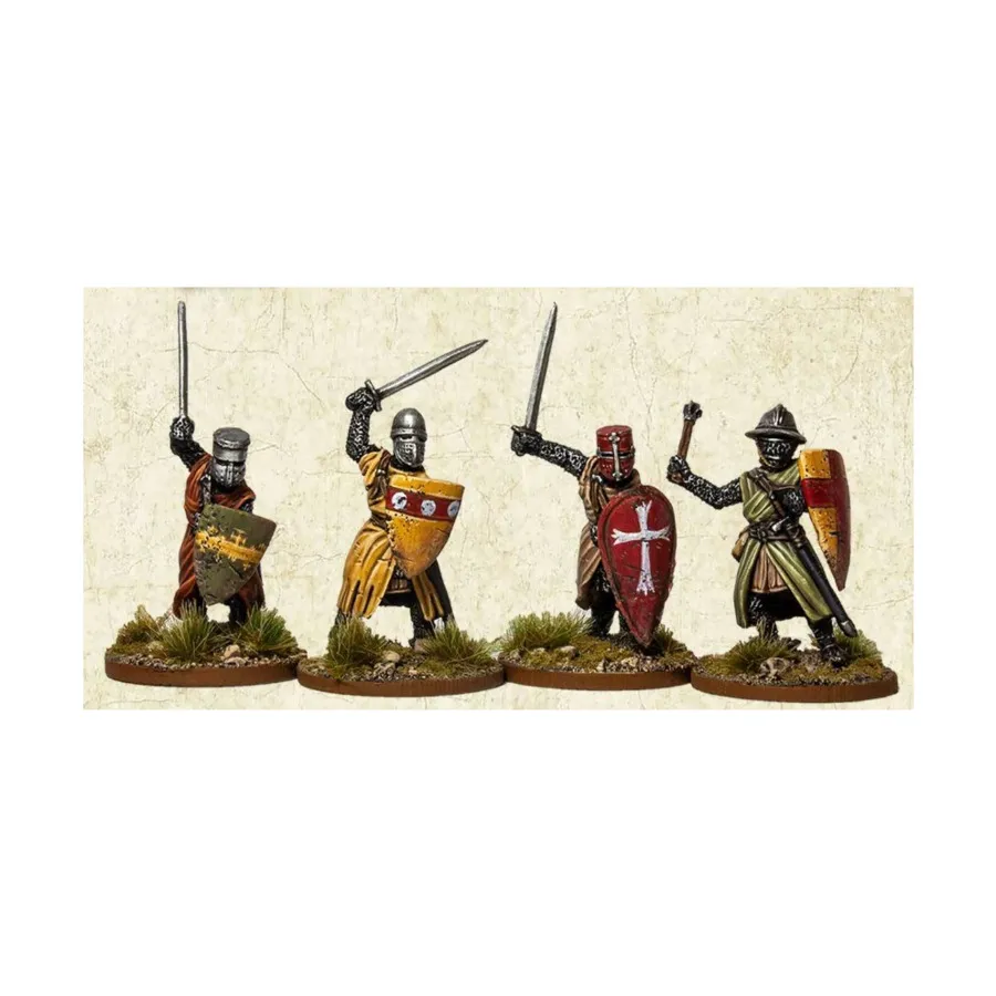 Набор «Пешие рыцари № 2», Historical Miniatures (28mm) (Footsore Miniatures & Games)
Набор «Пешие рыцари № 2», Historical Miniatures (28mm) (Footsore Miniatures & Games)