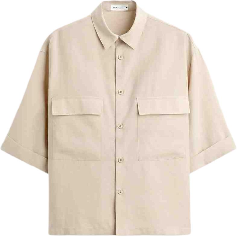 Мужская рубашка Sand ZARA, Sand
Мужская рубашка Sand ZARA, Sand