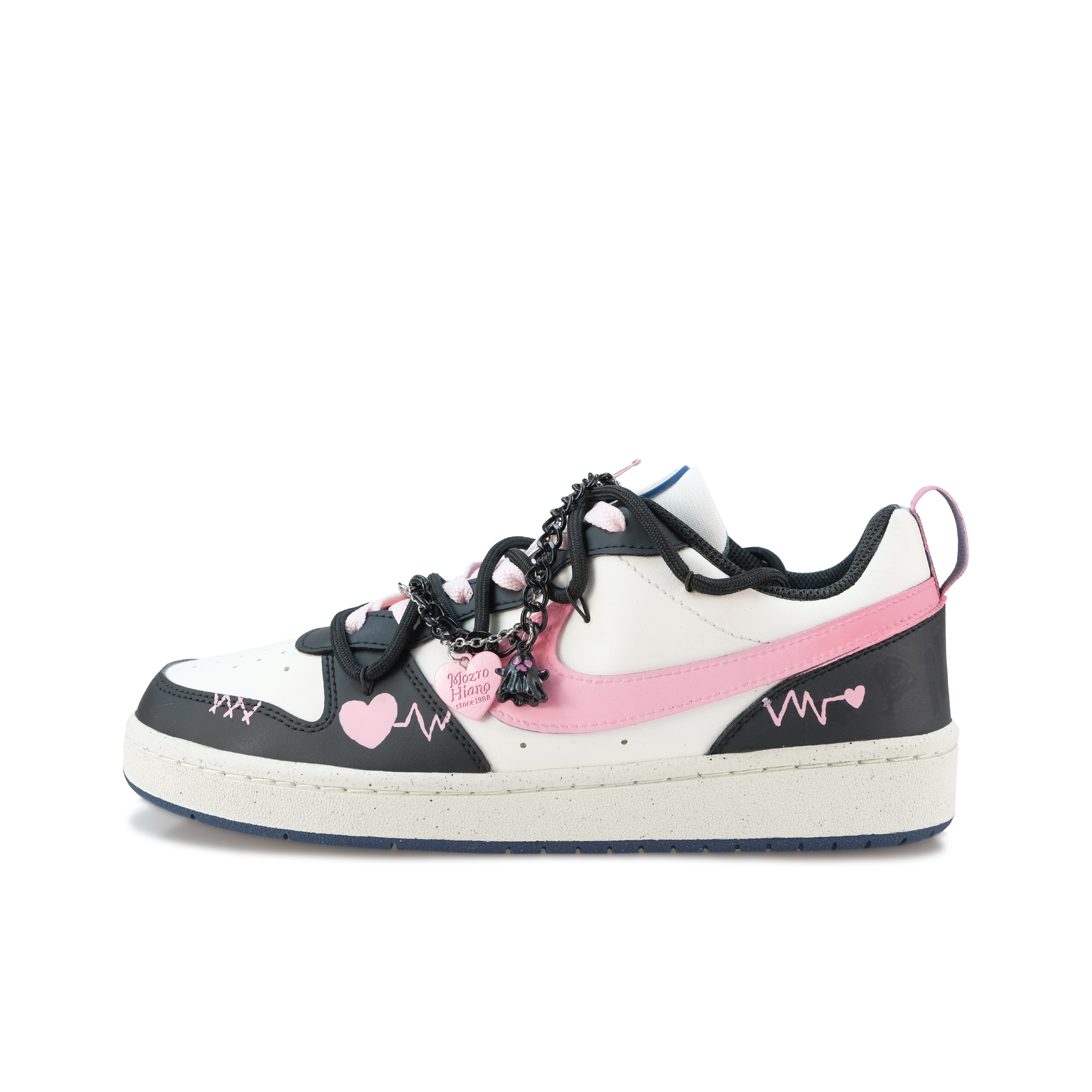 Низкие детские кроссовки для скейтбординга Court Borough Heartbeat Rhythm с противоскользящим эффектом и амортизаторами для подростков Nike, черный
Низкие детские кроссовки для скейтбординга Court Borough Heartbeat Rhythm с противоскользящим эффектом и амортизаторами для подростков Nike, черный