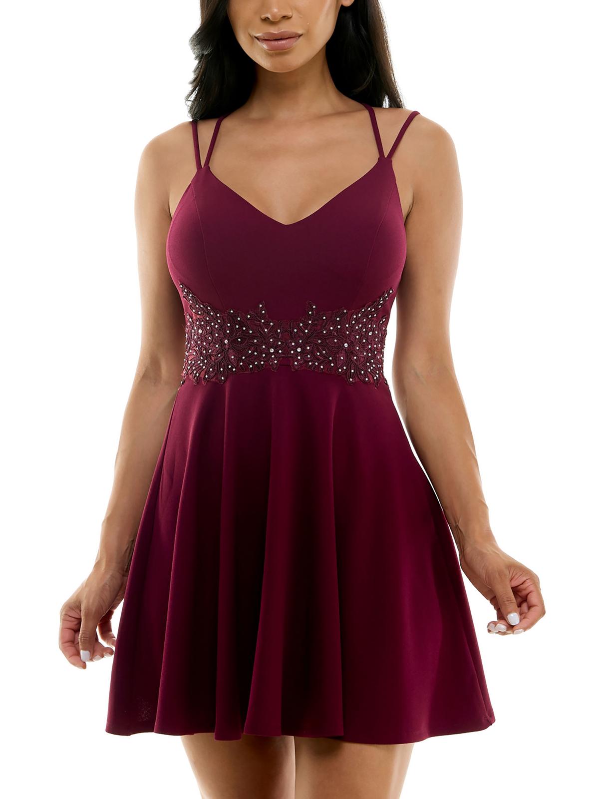 Платье для девочек-подростков, расклешенное, выше колена, с отделкой B. Darlin, цвет dark garnet/ab
Платье для девочек-подростков, расклешенное, выше колена, с отделкой B. Darlin, цвет dark garnet/ab