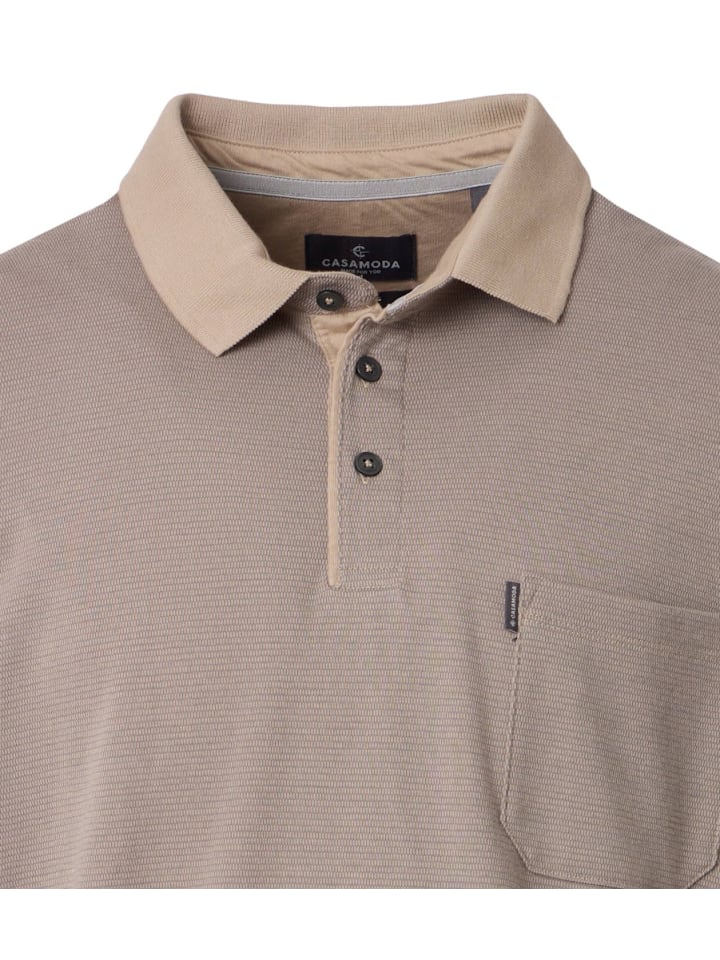 CASAMODA Рубашка-поло с длинными рукавами бежевого цвета, Бежевый, CASAMODA Рубашка-поло с длинными рукавами бежевого цвета
CASAMODA Рубашка-поло с длинными рукавами бежевого цвета, Бежевый, CASAMODA Рубашка-поло с длинными рукавами бежевого цвета
