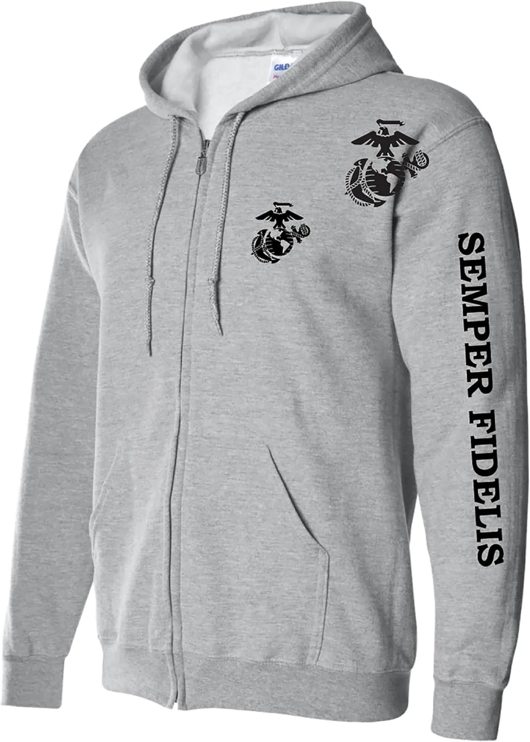 Толстовка с капюшоном Zerogravitee Semper Fidelis, черная, с принтом на рукаве, на молнии
Толстовка с капюшоном Zerogravitee Semper Fidelis, черная, с принтом на рукаве, на молнии