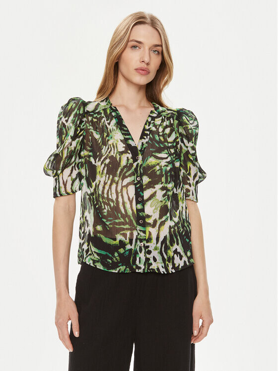 Блузка стандартного кроя Morgan, зеленый
Блузка стандартного кроя Morgan, зеленый