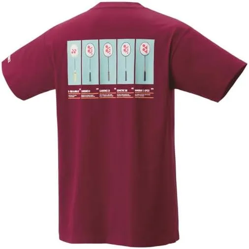 YONEX Unisex Athletic T-Shirt, Model 16558, 100% Cotton
YONEX Unisex Athletic T-Shirt, Model 16558, 100% Cotton