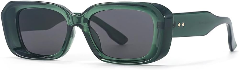 Ретро-модные панк-солнцезащитные очки для женщин и мужчин, классические винтажные, с защитой от УФ-излучения UV400, для использования на открытом воздухе VFDHN, Green Black
Ретро-модные панк-солнцезащитные очки для женщин и мужчин, классические винтажные, с защитой от УФ-излучения UV400, для использования на открытом воздухе VFDHN, Green Black